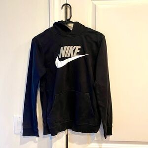 Nike Boys Black Hoodie